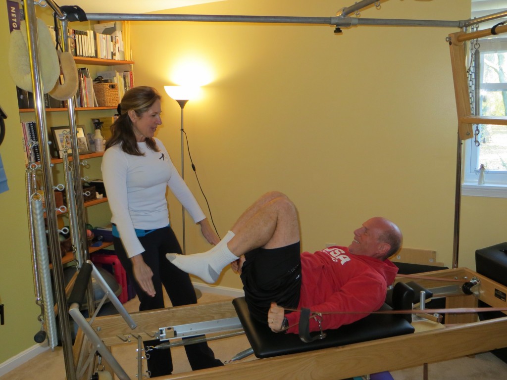 Pilates for men and women in midlife by master teacher Heike Yates