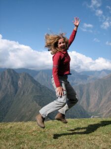 Menopause and The Freedom To Choose Is Yours - woman jumping
