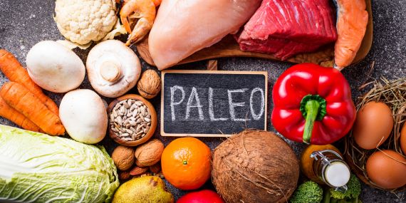 Deconstructing Diets - Which One Is Right For You? - sign saying Paleo