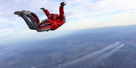 6 Ways To Redefine Courage In Midlife - women flying in the air