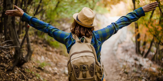 woman hiking - Your Essential First Step to Revitalize Your Fall Routine Today