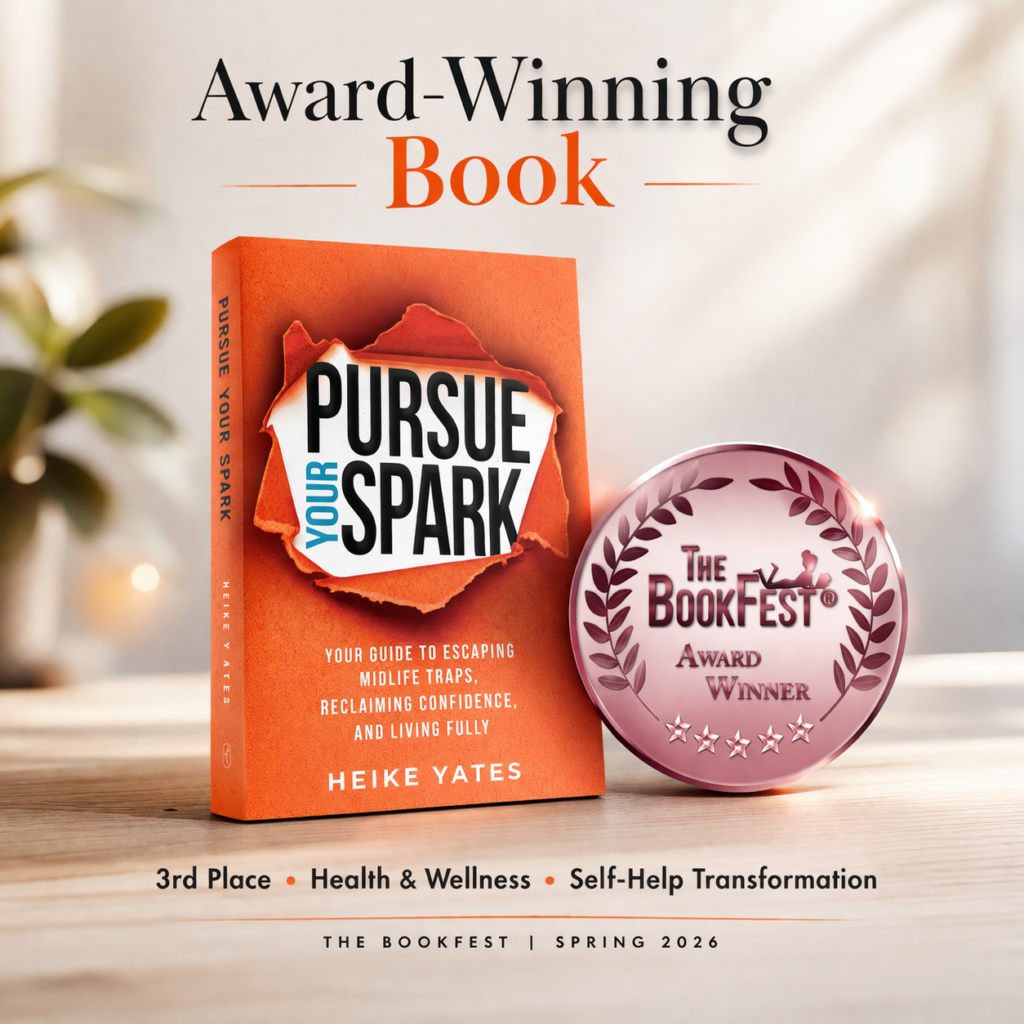 Pursue Your Spark book from award winning author Heike Yates.